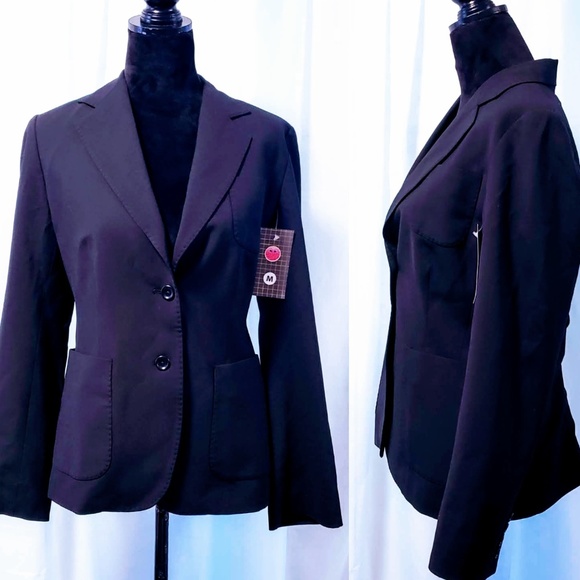 Banana Republic Jackets & Blazers - Banana Republic Stretch Black Blazer size 8🦄💕